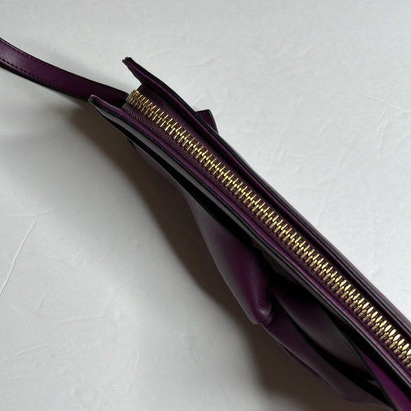 A New Day Purple Bow Detail Wristlet handbag - Picture 5 of 11